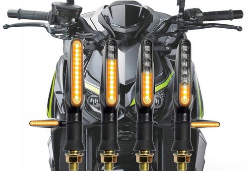 4x KIERUNKOWSKAZY 12 LED MOTOCYKL QUAD MIGACZ KIERUNKI DYNAMICZNE PŁYWAJĄCE na Arena.pl
