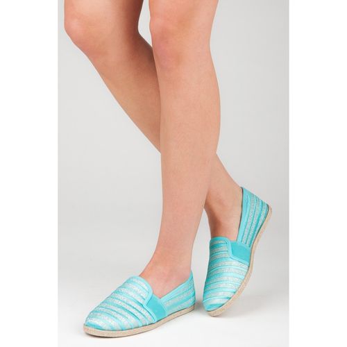 Błękitne espadryle r.38 na Arena.pl