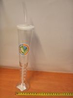 butelka plastikowa 28cm ze słomką