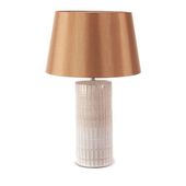Lampa stołowa NALA 33X33X56 kremowa