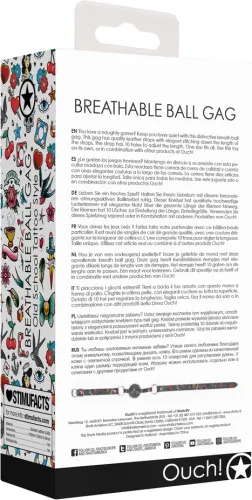 ouch! - oddychający knebel kulkowy na Arena.pl