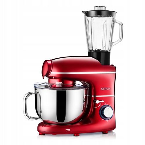 ROBOT KUCHENNY PLANETARNY MIKSER Z MISĄ KERCH ROTARY 4000W RED 6,2L na Arena.pl