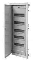 ROZDZIELNICA MODUŁOWA PODTYNKOWA 5x12 OBUDOWA METALOWA IP40 PAWBOL C.1560