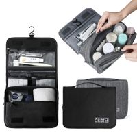 Kosmetyczka męska podróżna pojemna wisząca duży organizer torba saszetka