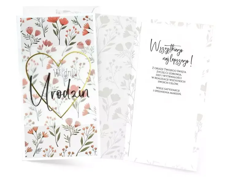 Karnet W Dniu Urodzin zdjęcie 1