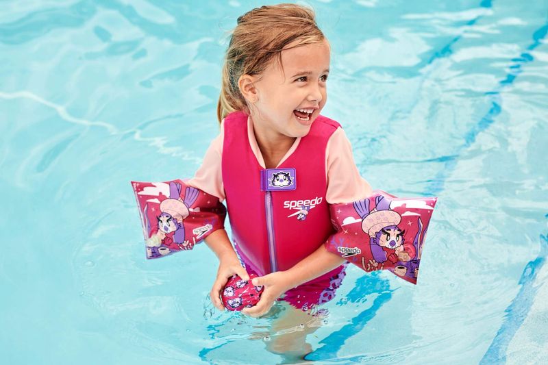 Strój Kąpielowy Dziewczęcy Speedo Printed Float 3-4 lat zdjęcie 5