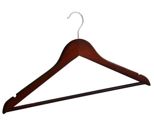 Wieszak drewniany RONDO komplet 5 szt ciemny brąz na Arena.pl