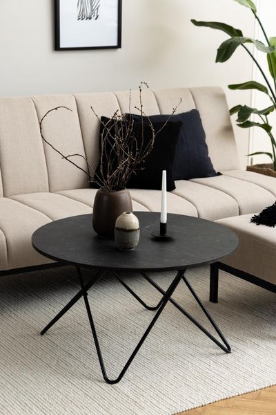 Stolik kawowy Wyre czarny zdjęcie 3