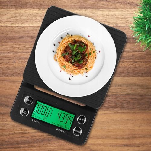 WAGA KUCHENNA ELEKTRONICZNA PRECYZYJNA Z WYŚWIETLACZEM 5000g 1g TIMER na Arena.pl