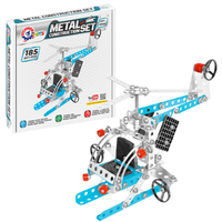 klocki konstrukcyjne metalowe helikopter 185 el. technok 4944