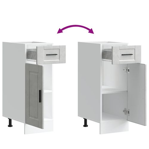 Szafka kuchenna dolna, Porto, betonowy szary na Arena.pl