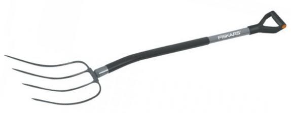 Widły do kompostu ergo 4-zębne 1001695 zdjęcie 1