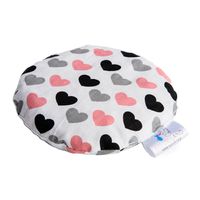 BOCIOLAND Termofor z pestek wiśni mały 180 g serca pastelowe