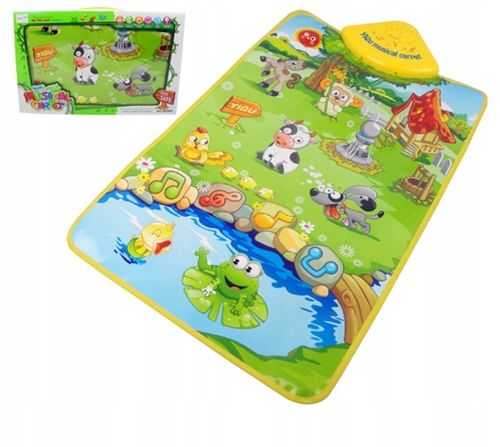 MATA MUZYCZNA INTERAKTYWNA EDUKACYJNA WESOŁA FARMA ODGŁOSY ZWIERZĄT na Arena.pl