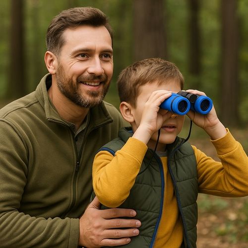 Lornetka Dla Dzieci Zabawkowa 4x30 Podręczna Kieszonkowa Powiększenie Lupa na Arena.pl