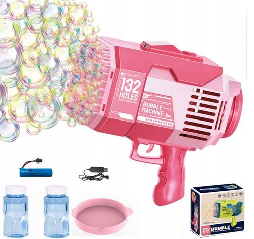 PISTOLET NA BAŃKI BAZOOKA DO BANIEK+ 2szt NAKŁADEK na Arena.pl