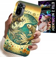 ETUI DO XIAOMI NOTE 10 / 10S - ZNAK ZODIAKU, RYBA ASTRONOMIA + FOLIA