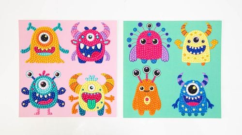 diamond dotz dotz by number tiny monsters 5153 na Arena.pl