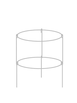 Podpora do roślin koła x2 ”60” Pergola zdjęcie 1