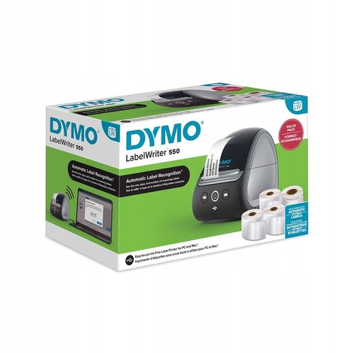 Drukarka 2147591 Dymo LabelWriter 550 + 4 etykiety na Arena.pl