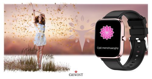 Smartwatch Giewont Dynamic SmartCall GW230-3 - Rose Gold/Black Effect na Arena.pl