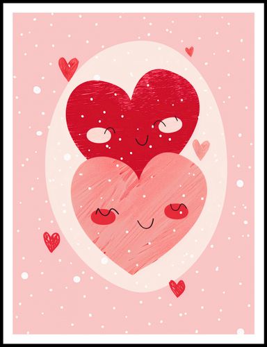 Plakat 75x100cm Ciepło Serca na Arena.pl