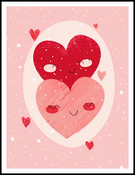 Plakat 75x100cm Ciepło Serca zdjęcie 3