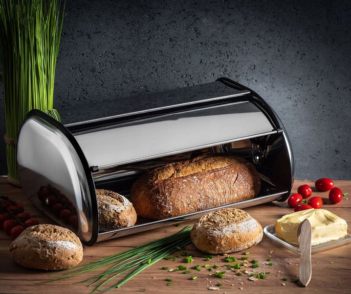 POJEMNIK NA PIECZYWO CHLEBAK 43cm, STAL NIERDZEWNA zdjęcie 9