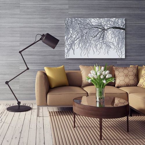 Obraz na płótnie - Canvas, Zima gałęzie 40x30 na Arena.pl
