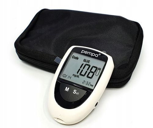 Glokometr PEMPA BeneCheck 3w1 – glukoza, cholesterol, kwas moczowy na Arena.pl