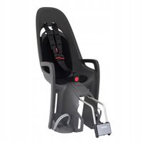 Fotelik rowerowy HAMAX Zenith Adapter Szaro-czarny