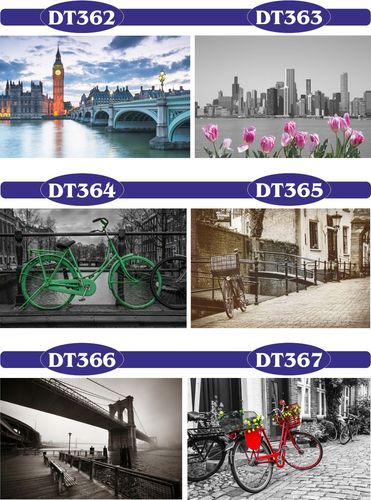 FOTOTAPETA 3D uliczka miasta mosty Paryż Eiffla na Arena.pl