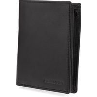 portfel męski skórzany bellugio czarny