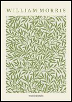 Plakat 70x100cm Design Willow Pattern, Morris Vintage do Salonu