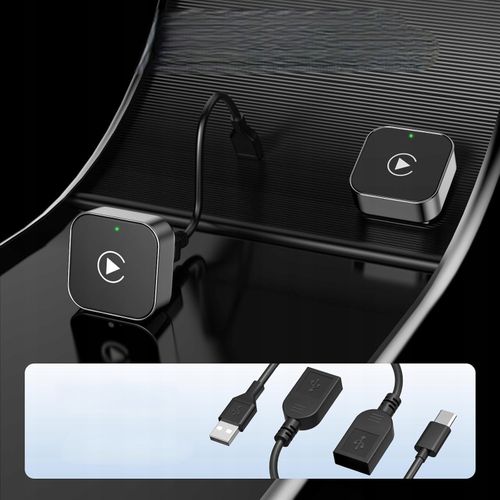 Adapter Carplay Android Auto 2W1 Bezprzewodowy Car Play Bluetooth 5.0 na Arena.pl