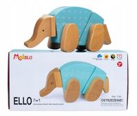 Klocki drewniane Ello 7w1 3+ Malblo