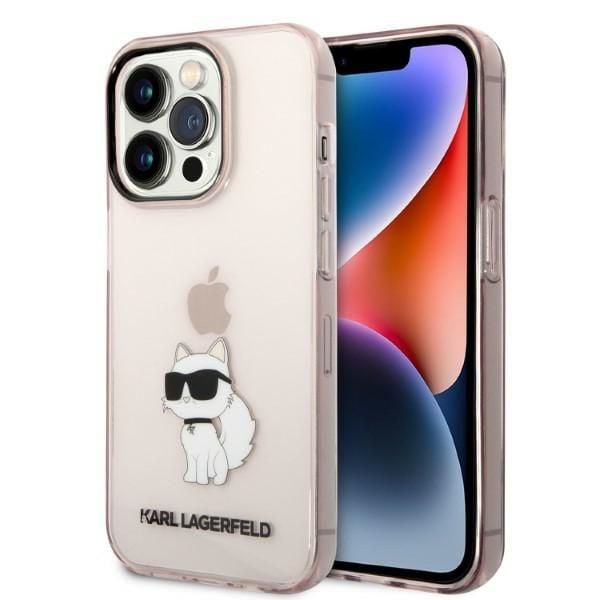 Etui Karl Lagerfeld do iPhone 14 Pro Max, Różowy zdjęcie 1