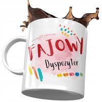 Kubek Dla Dyspozytora Fajowy Dyspozytor Prezent Z Nadrukiem Ze Zdjęciem