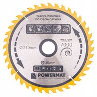 Tarcza WIDIOWA Do Drewna Piły Piła 210 x 30 mm 40Z/PM0889
