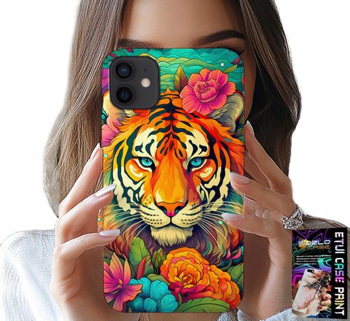 ETUI DO IPHONE 11 - ZWIERZĘCE WZORY TYGRYS TYGRYSEK CASE na Arena.pl