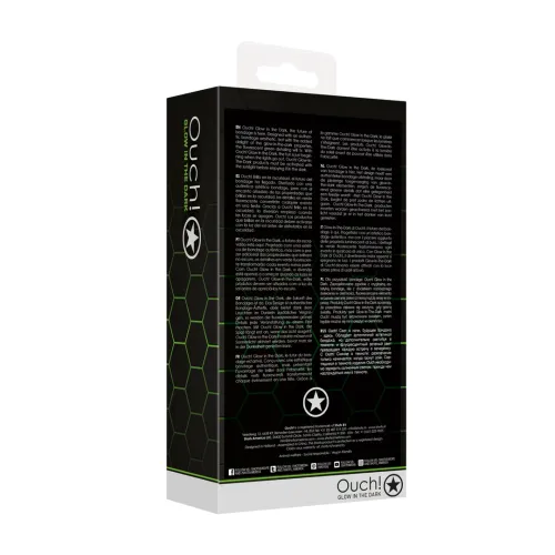 ouch! uprząż całocielesna świecąca w ciemności s/m - model regulowany na Arena.pl