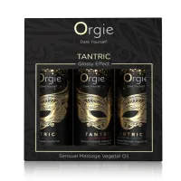 orgie tantric mini size set zestaw olejkow do masażu 3x30ml