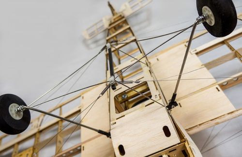 S20 EP Fokker-E Balsa KIT (1.2M ) (engine & gun not pre-built) na Arena.pl