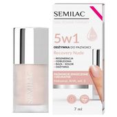 SEMILAC Odżywka do paznokci 5w1 Recovery Nude 7ml