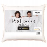 Poduszka Puchowa 70X80 PaemiHome Z PUCHU GĘSIEGO NATURALNA