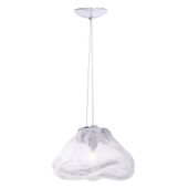 Wisząca lampa szklana Icy ST-6121-S Step bryła lodu transparentna
