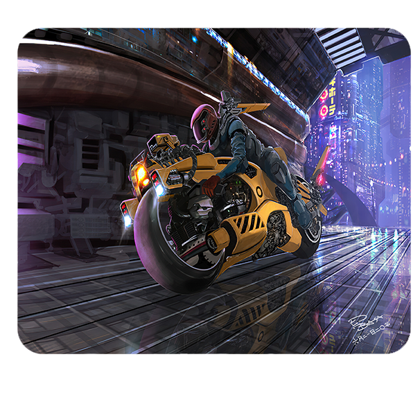 Podkładka pod myszkę Cyberpunk zdjęcie 1