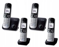 PANASONIC KX-TG 6812 PDB TELEFON DECT 4 SŁUCHAWKI
