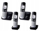 PANASONIC KX-TG 6812 PDB TELEFON DECT 4 SŁUCHAWKI