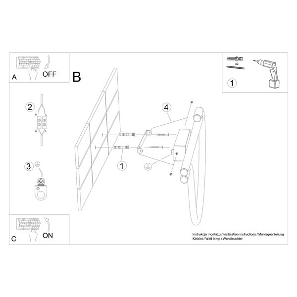 Kinkiet GALAKSE czarny LED 2700-6500K zdjęcie 10